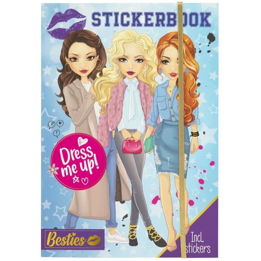 Besties Стікербук А4 &quot;Вдягни мене&quot;, арт. 961001