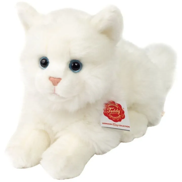 Іграшка м&#039;яка Кішка британська короткошерста біла 20 см