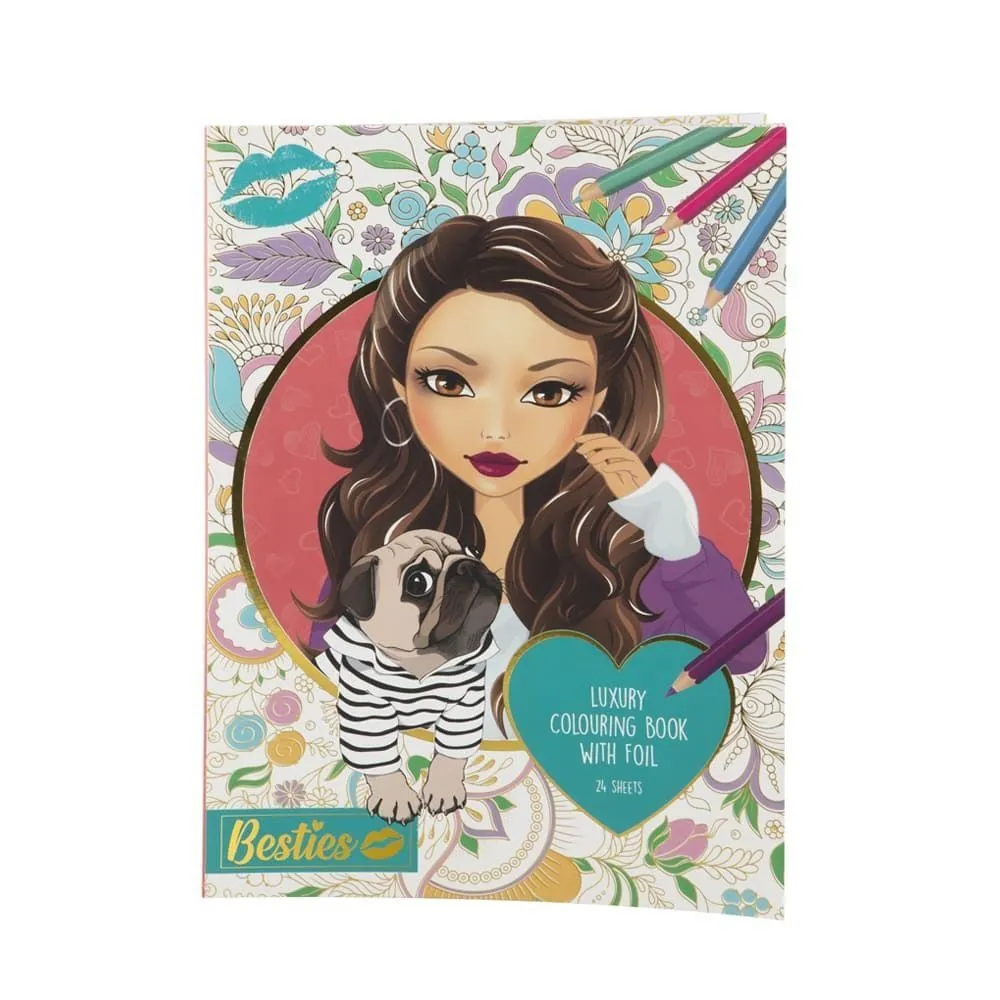 Besties Розмальовка A4 "Магія золотаk/Бестіс Розмальовка A4 "Магія золотаk