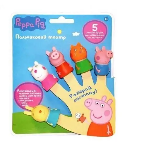 Ігровий набір "Пальчиковий театр" Peppa Pig