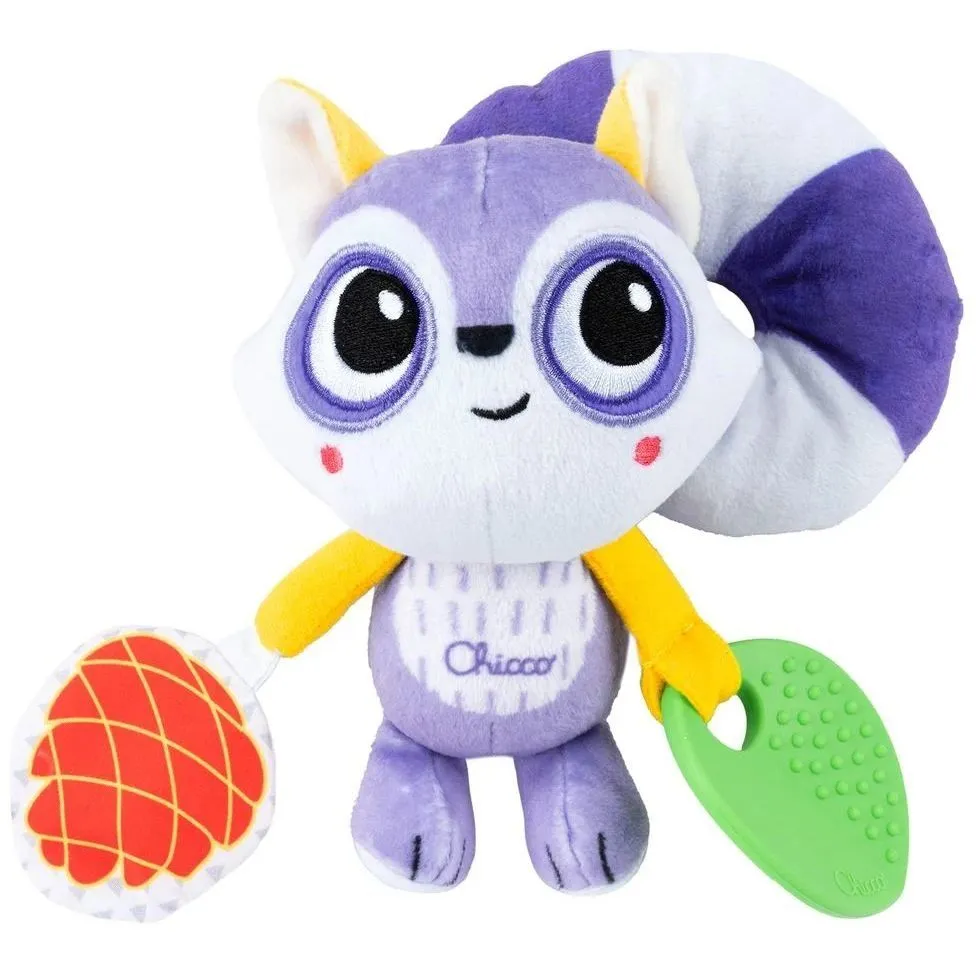 Іграшка-брязкальце м&#039;яка &quot;Єнот&quot;