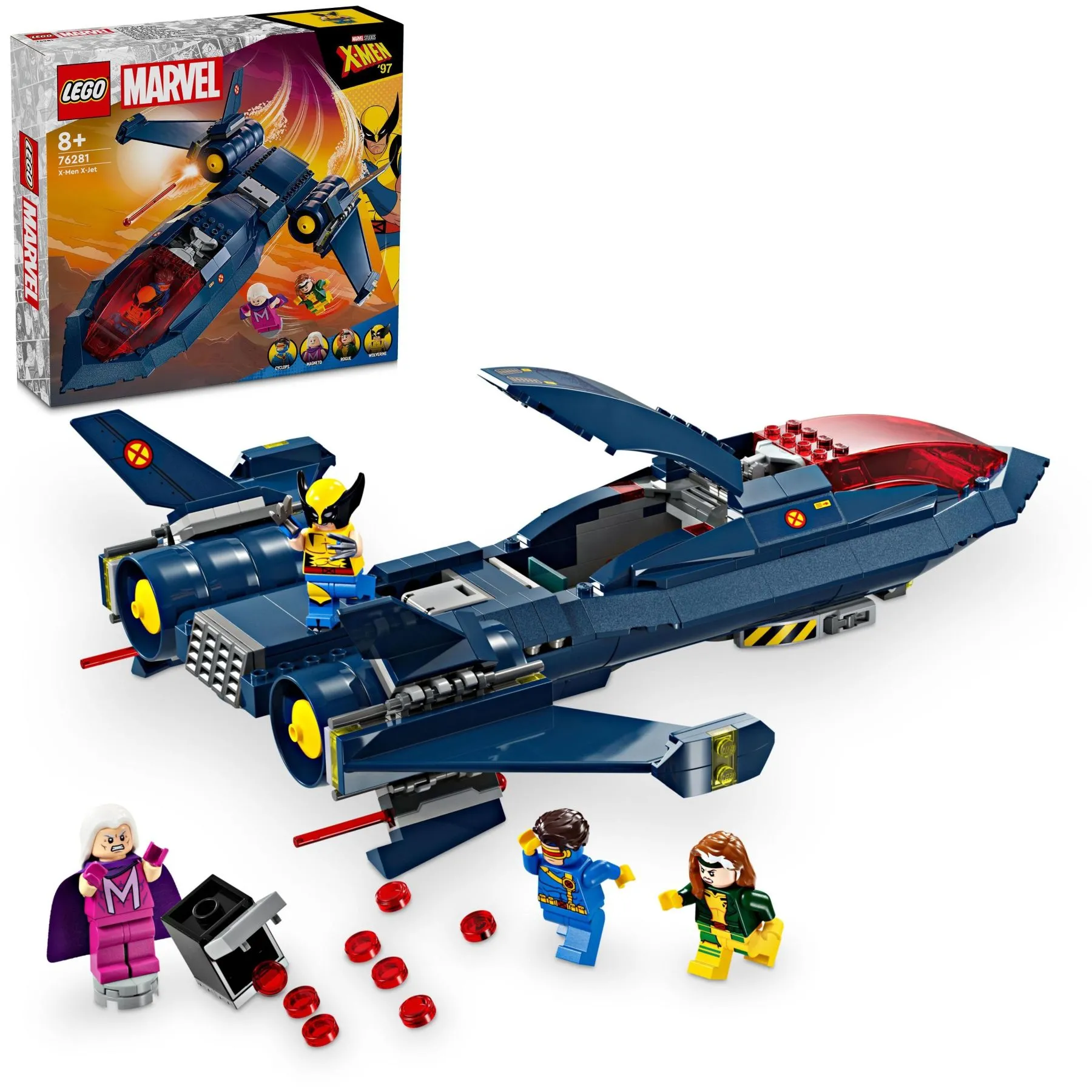Конструктор X-Jet Людей Ікс LEGO Super Heroes