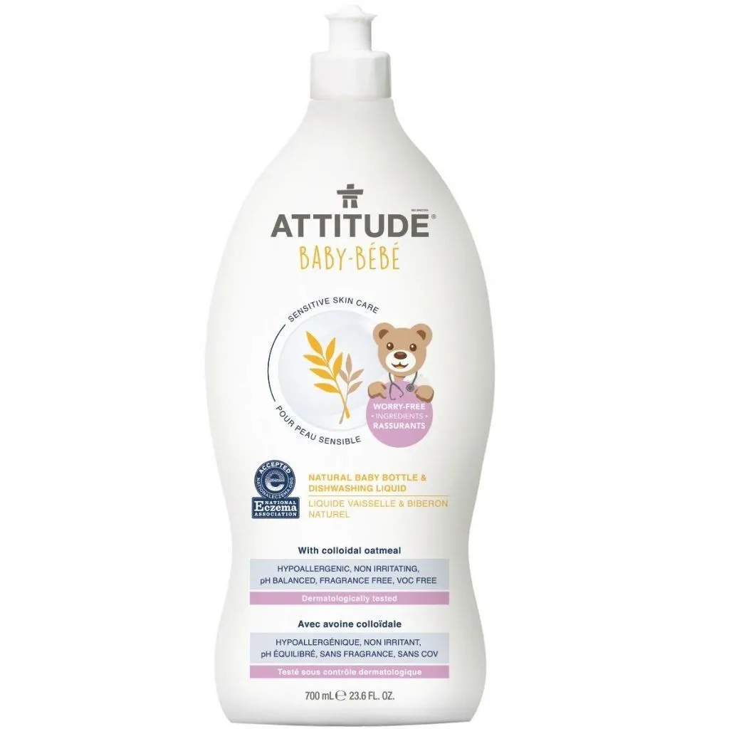 Засіб для миття дитячого посуду рідкий &quot;Attitude&quot; 700 мл