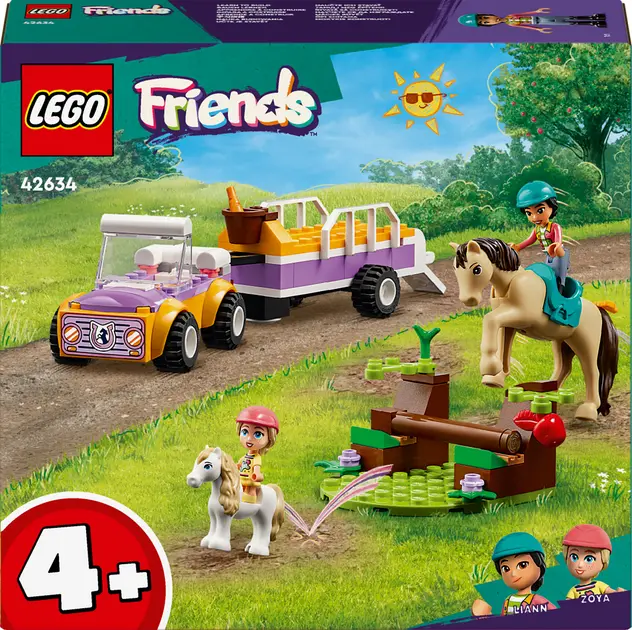 Конструктор Причіп для коня й поні LEGO Friends