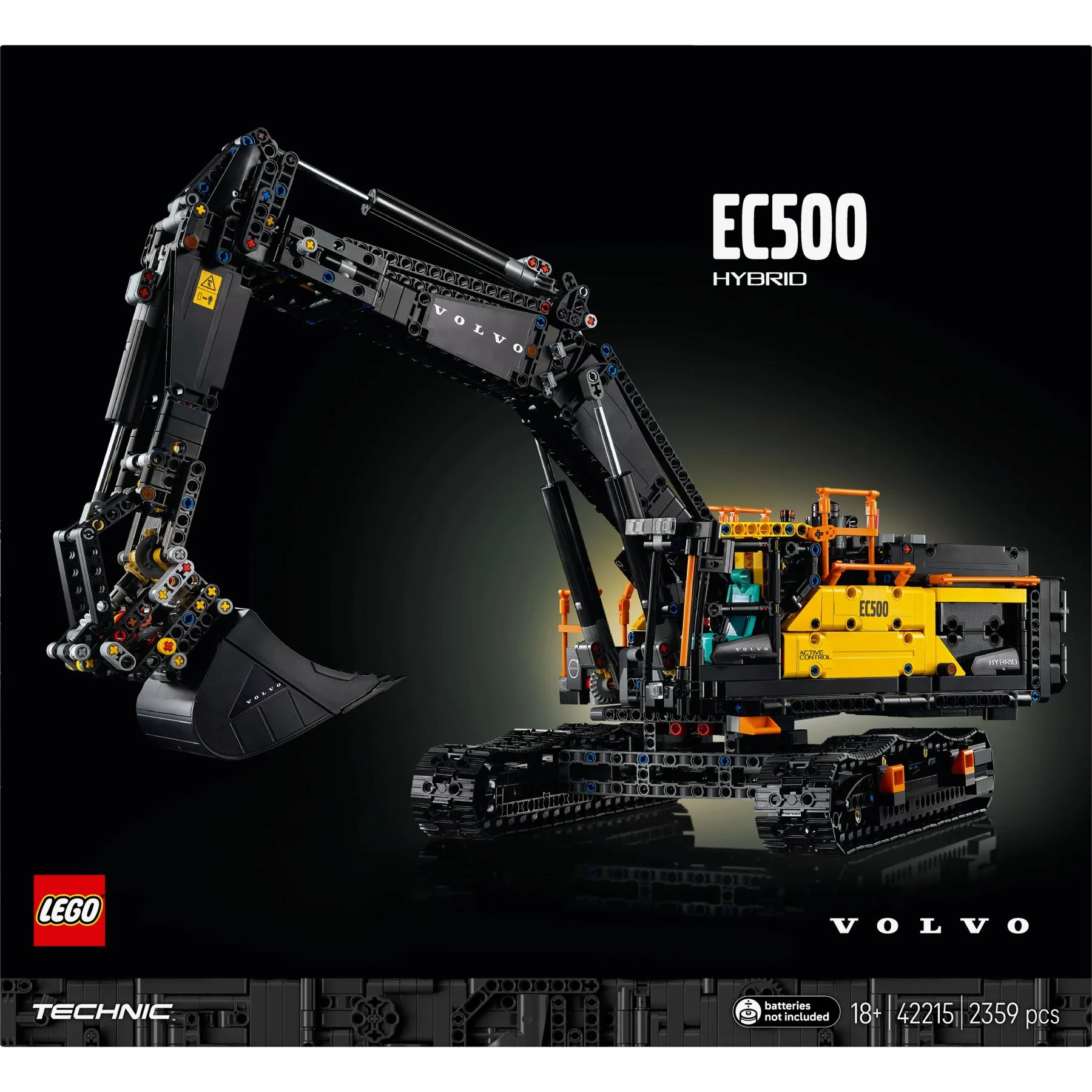 Конструктор Екскаватор Volvo EC500 Hybrid LEGO TECHNIC