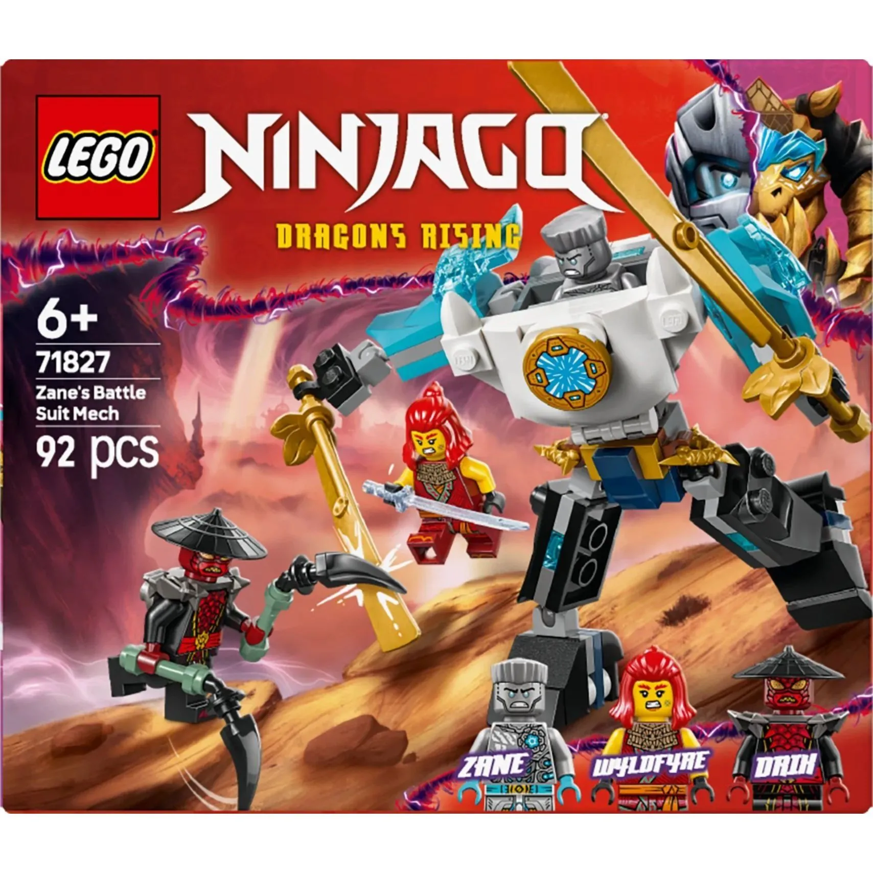Конструктор Бойовий костюм-робот Зейна LEGO NINJAGO