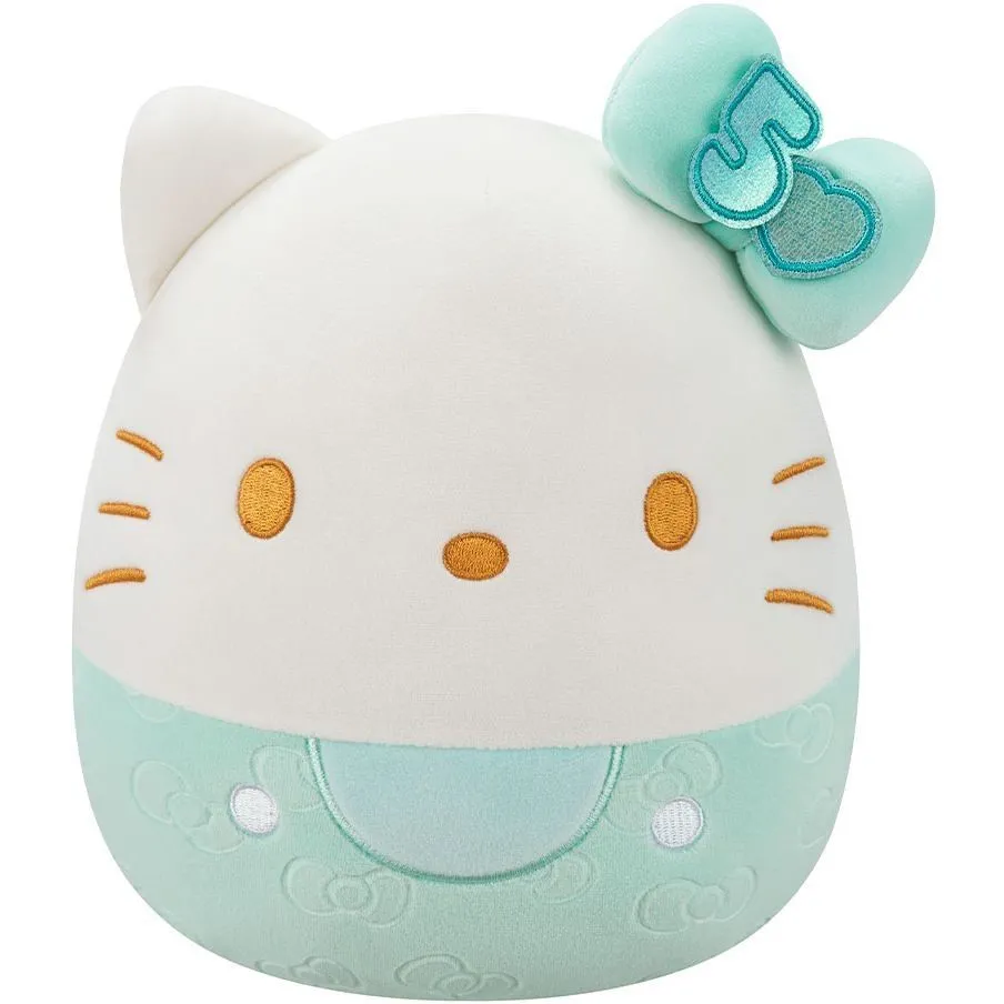 М'яка іграшка SQUISHMALLOWS  ХЕЛОУ КІТТІ У СМАРАГДОВОМУ (20 cm)