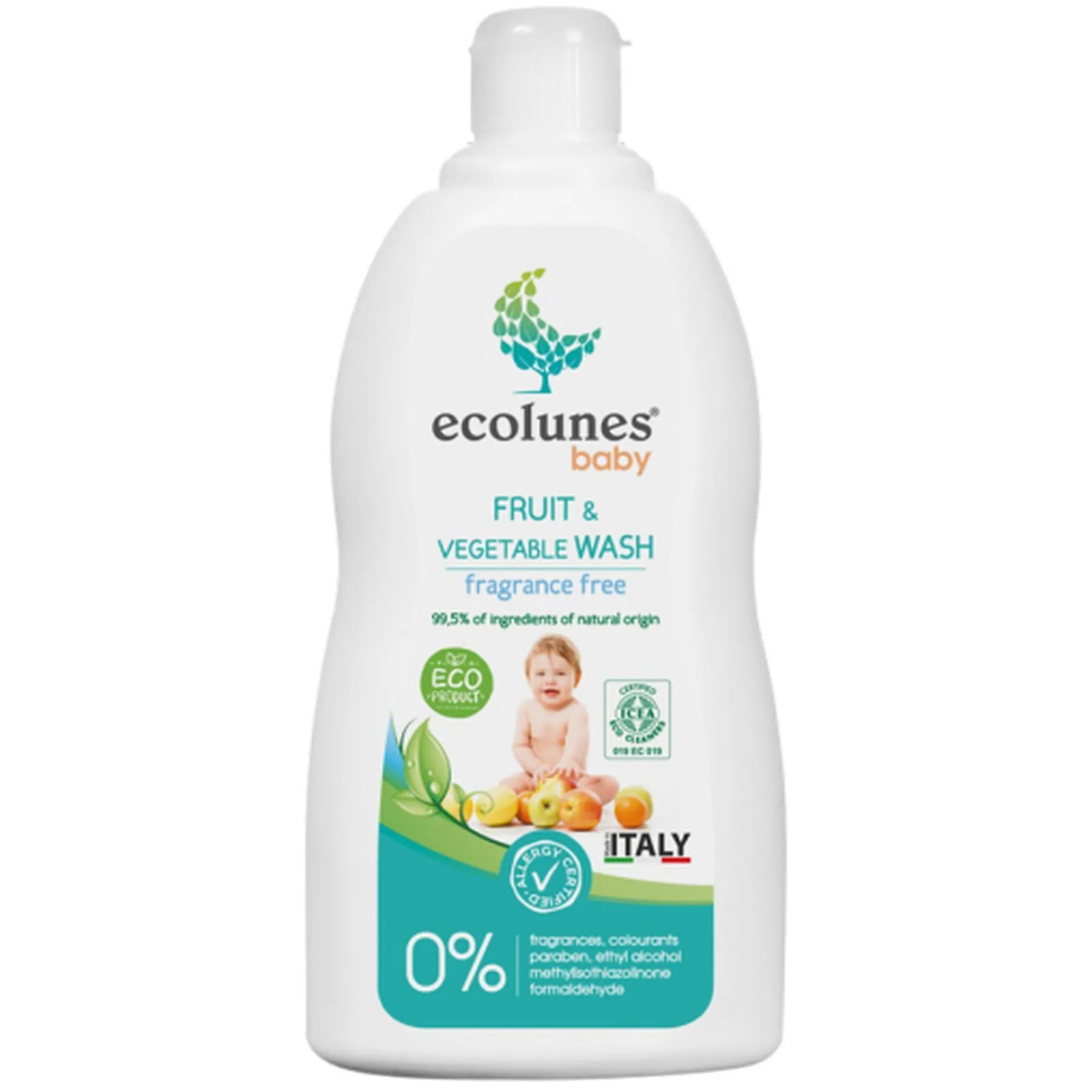 Засіб для миття овочів та фруктів ТМ &quot;Ecolunes&quot; 500 мл