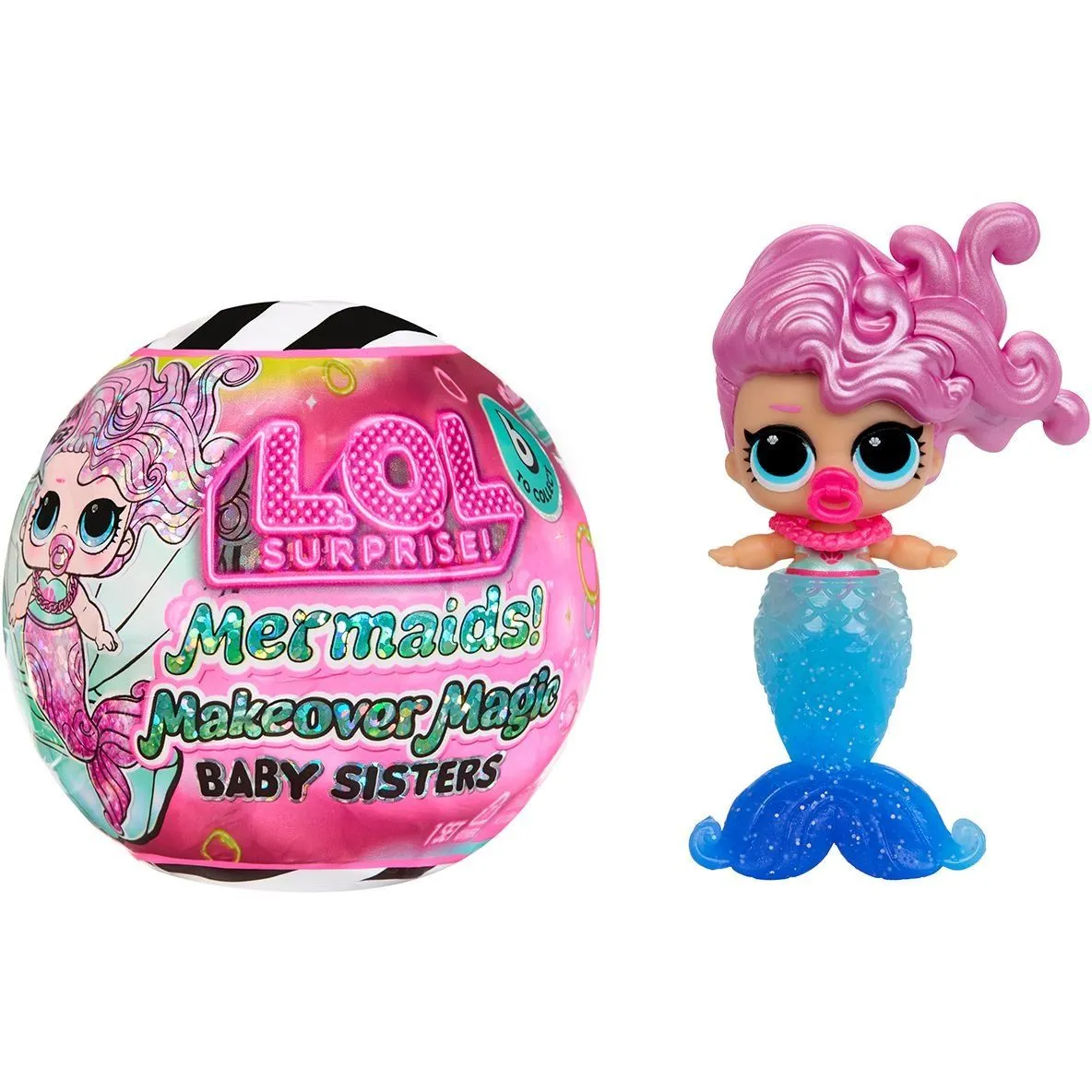 Ігровий набір з лялькою L.O.L. SURPRISE! серії "Mermaids! Makeover Magic"  МИЛІ РУСАЛОНЬКИ-СЕСТРИЧКИ