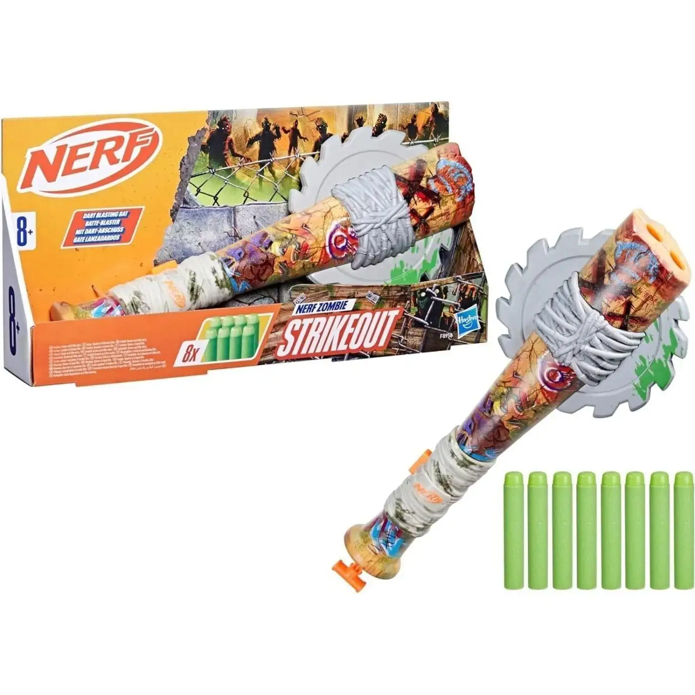 Бластер-битка іграшкова "Страйкаут", серія "Nerf Zombie"
