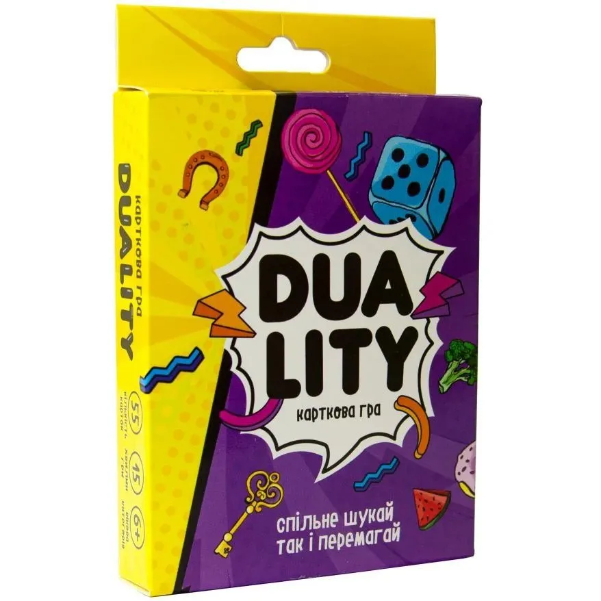Настільна гра 30958 (укр) "Duality", в кор-ці 14,2-9.3-2.3см