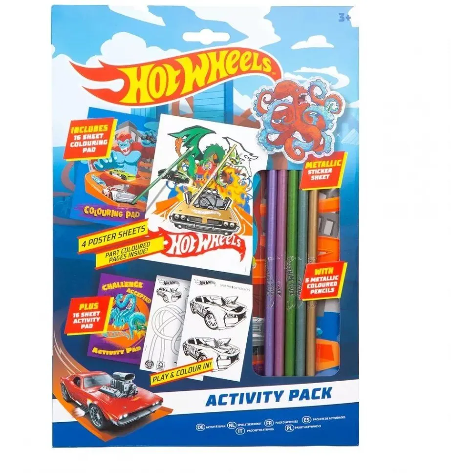 Набір для творчості Hot Wheels, 3+