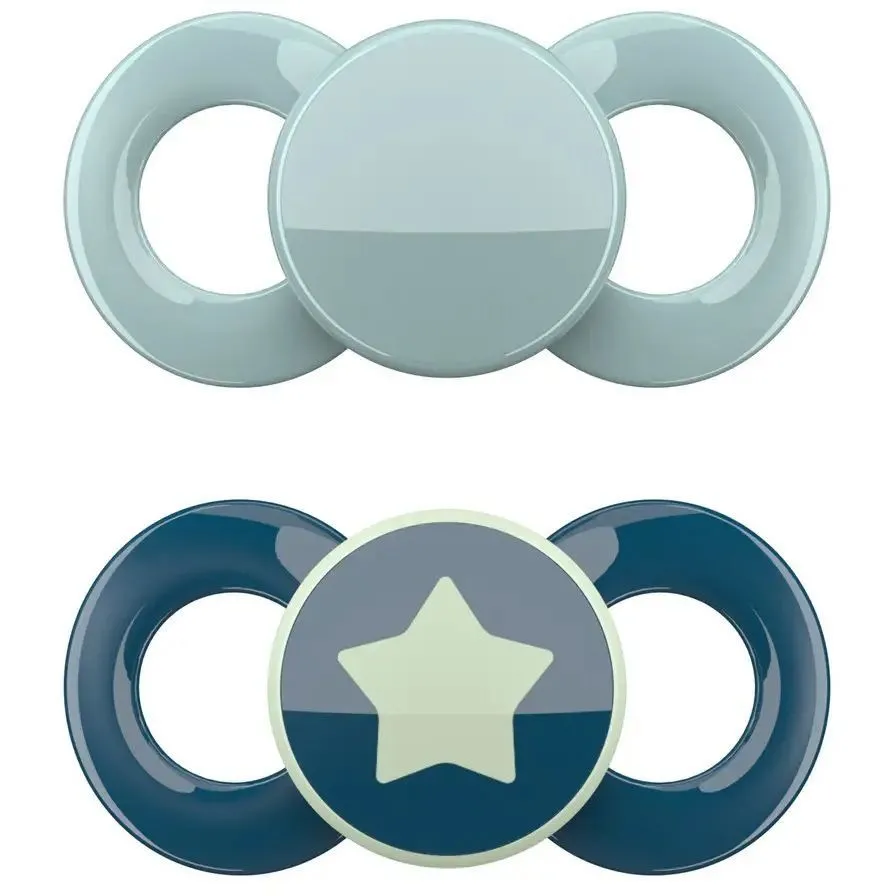 Пустушка силікон ортодонт6+, 2 шт ХЛОП