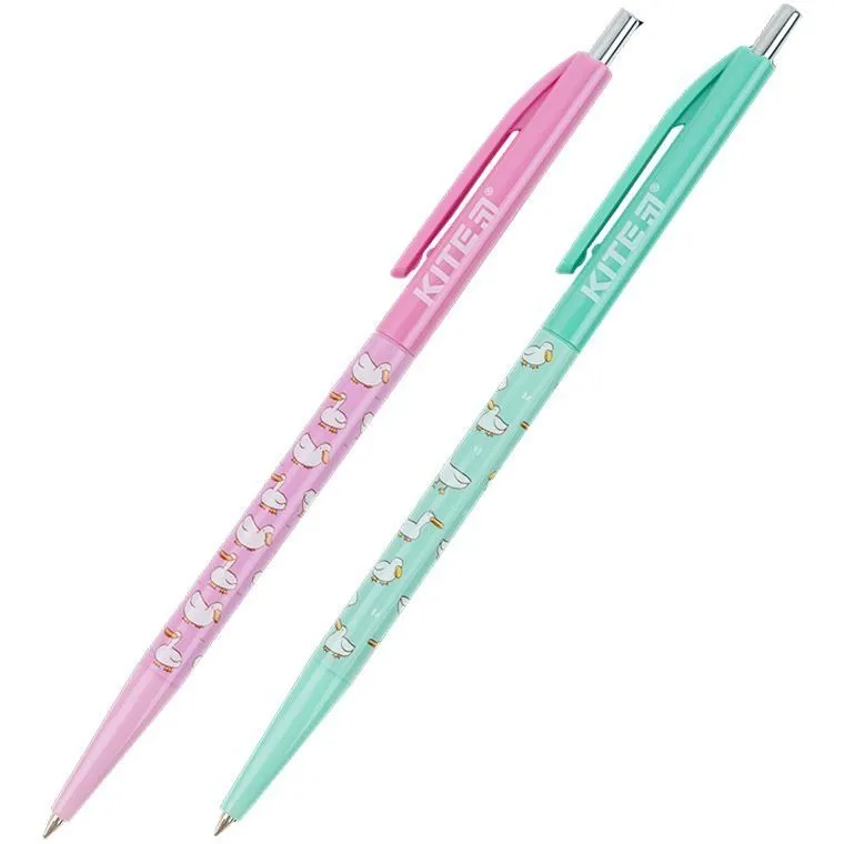 Ручка кульк. автомат. Happy Goose, синя