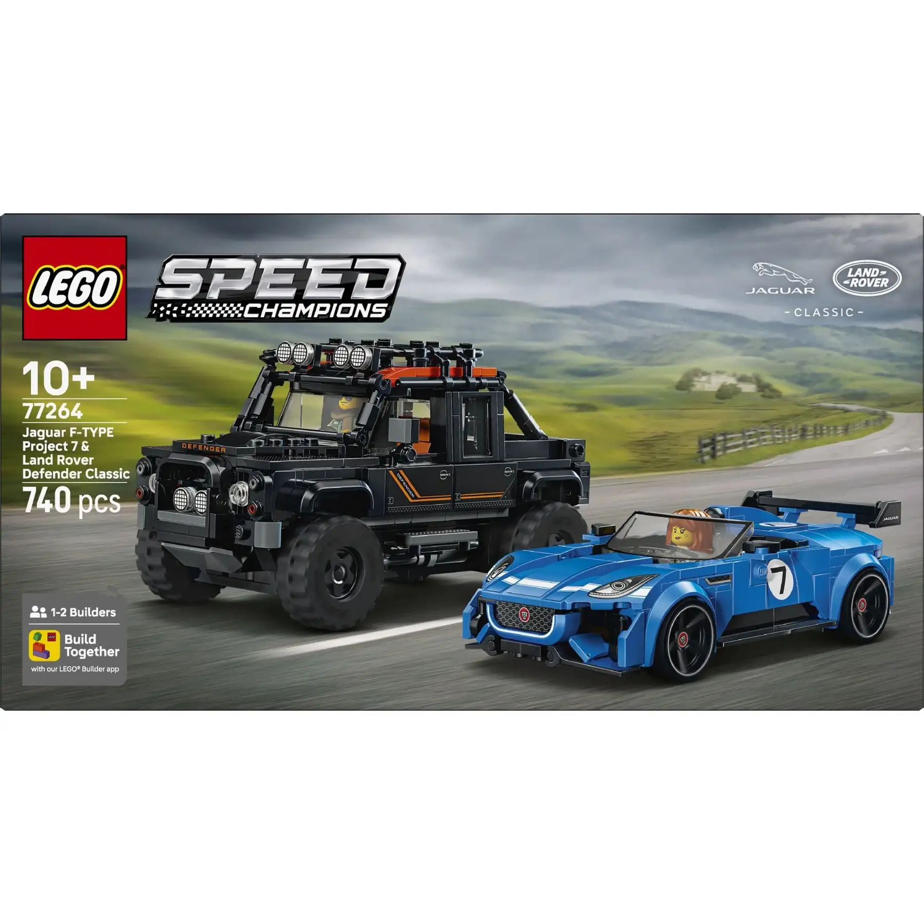 Конструктор Jaguar Project 7 та Land Rover Defender