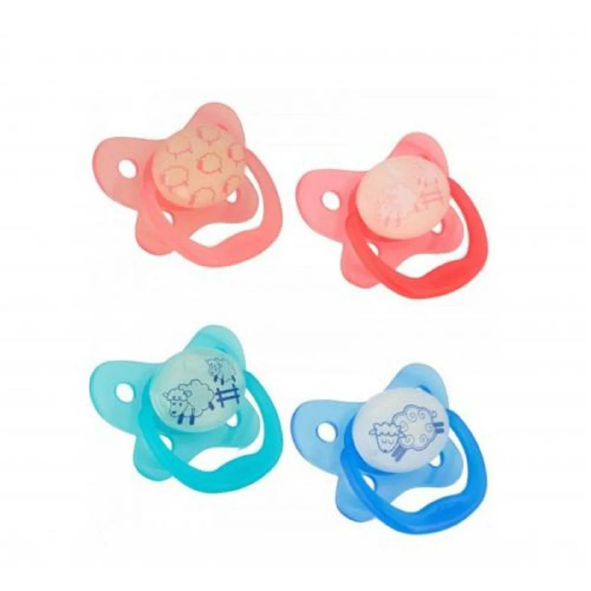 Пустышка Dr.Brown&#039;s PreVent ночная с подсветкой, 06 мес., в ассортименте, 2 шт. в упаковке