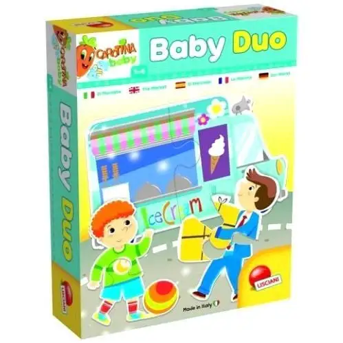 Ігровий набір Baby DUO (13 пазлiв Ринок) Liscianigiochi