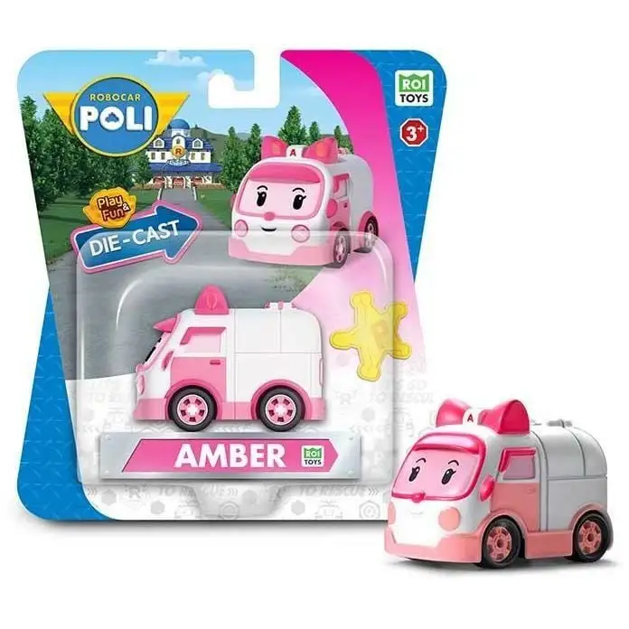 МЕТАЛЕВА КОЛЕКЦІЙНА МАШИНКА  РОБОКАР ЕМБЕР  DIE CAST