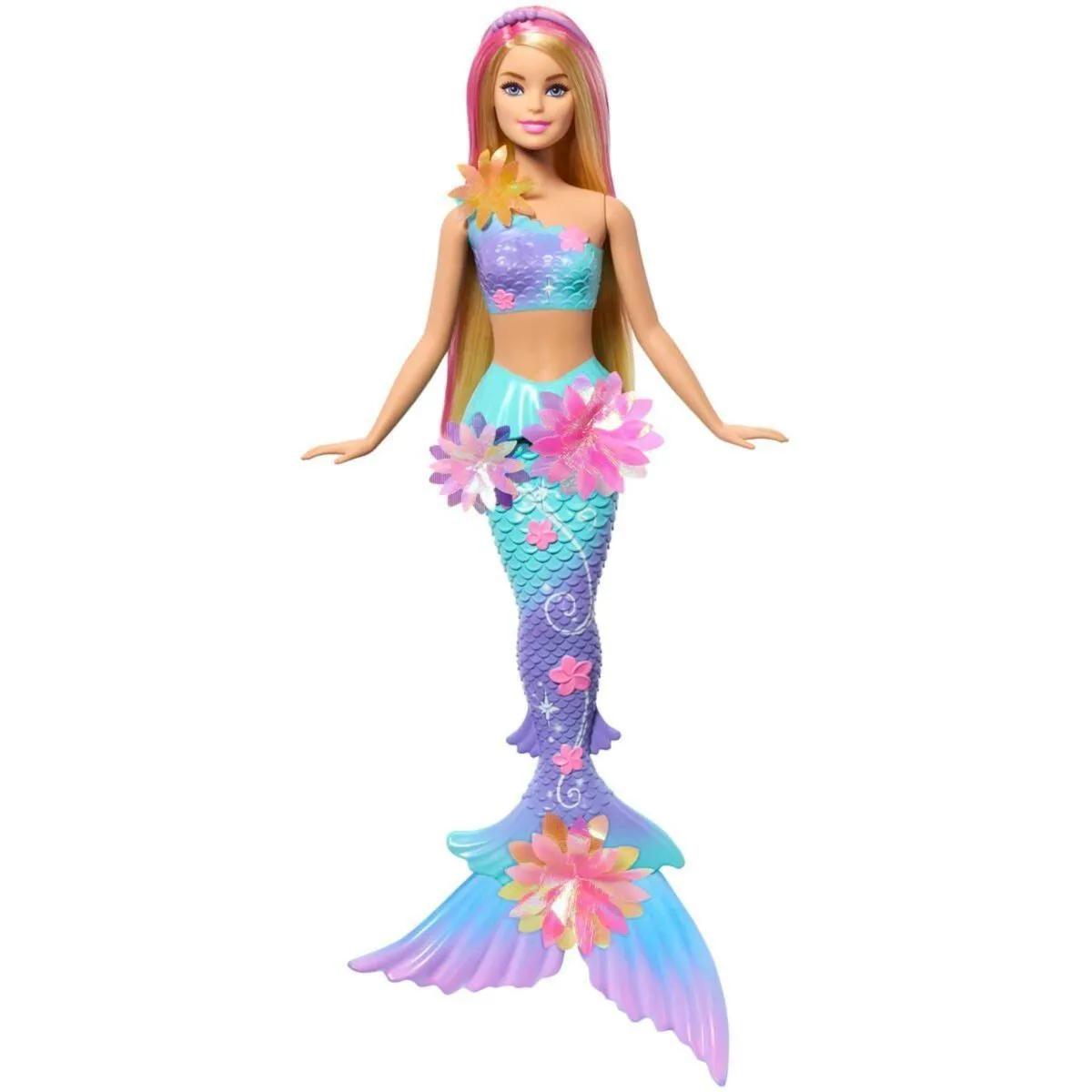 Лялька-русалонька "Квіткова магія" серії "Фантастичний світ" Barbie  блондинка