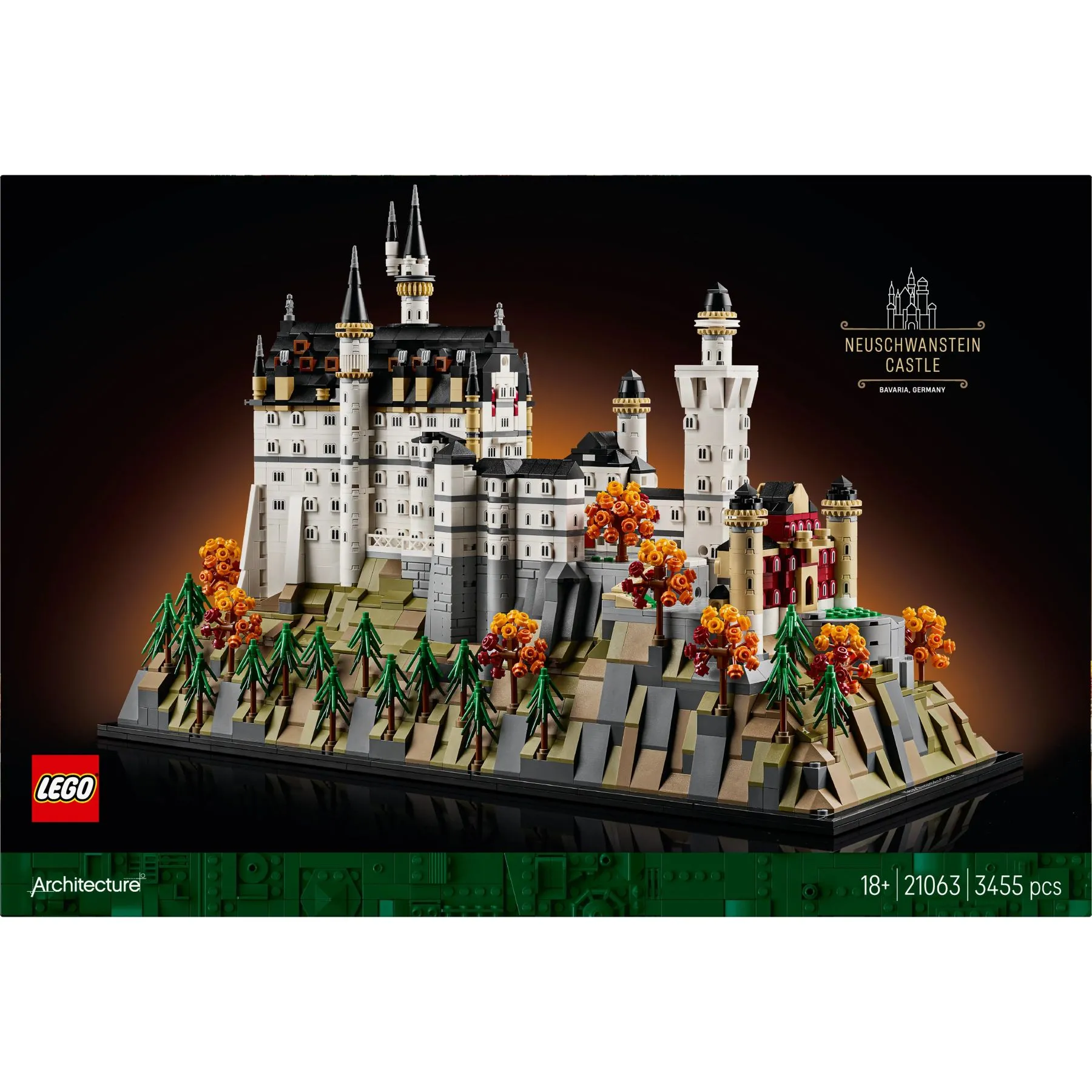 Конструктор Замок Нойшванштайн LEGO Architecture