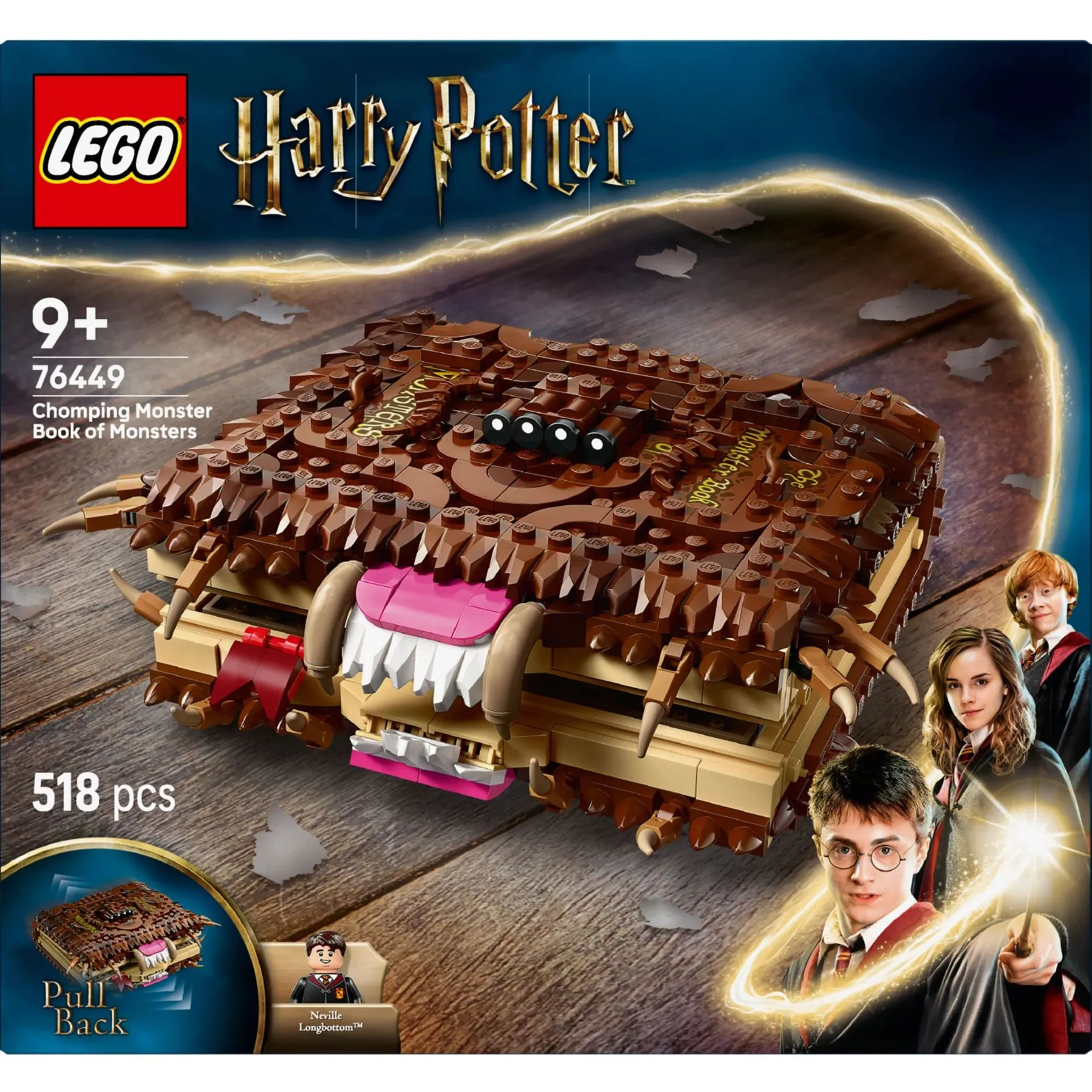 Конструктор Куслива Жахлива книга жахіть LEGOPHarry Potter