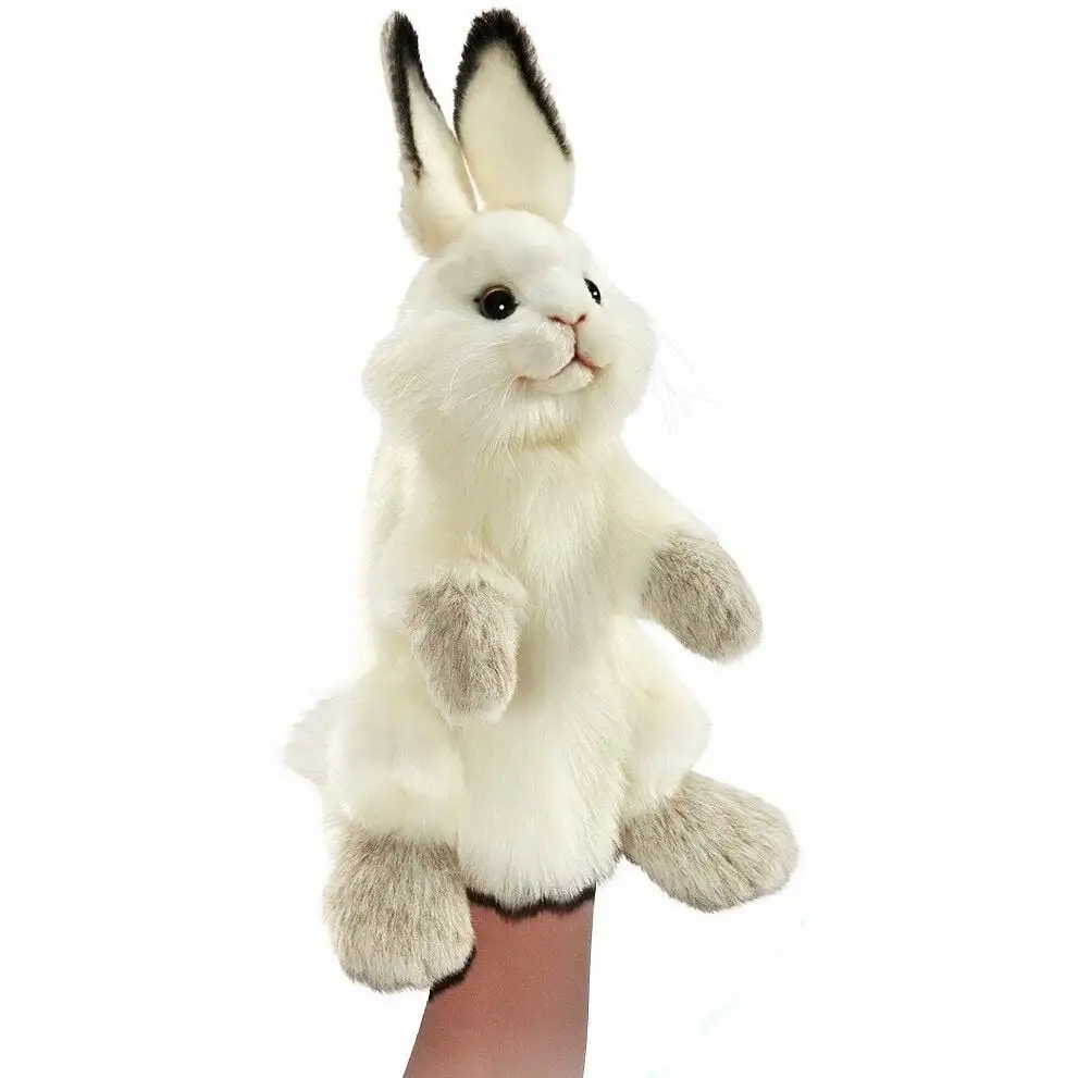 М'яка іграшка "Білий кролик" серії Puppet, 34 см