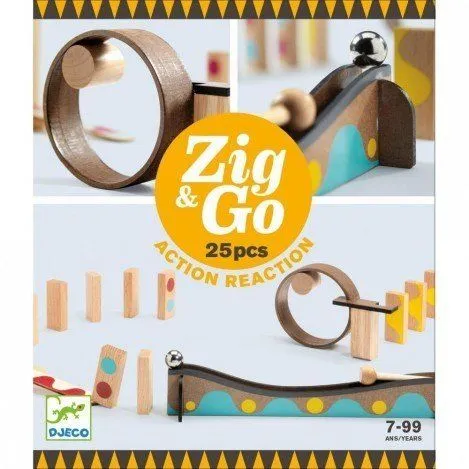 Djeco Конструктор Zig &amp; Go - 25 дет, DJ05642