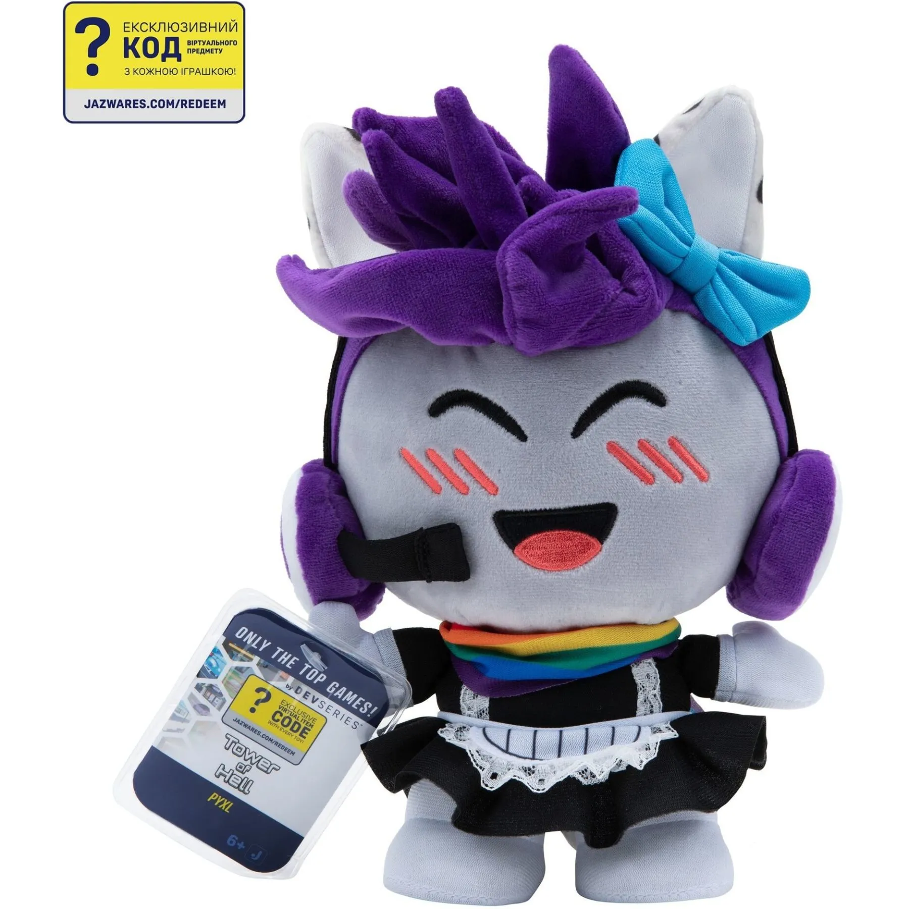 М&#039;яка ігрaшка DevSeries Collector Plush Tower of Hell: Pyxl
