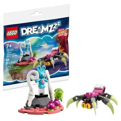 Конструктор LEGO DREAMZzz Втеча Зет-Блоб і Бунчу від павука