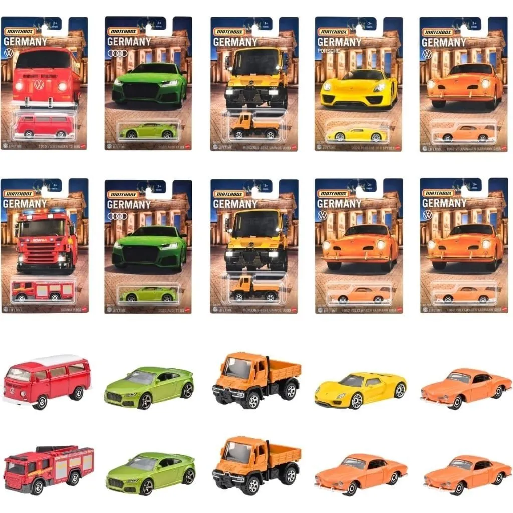 Машинка &quot;Шляхами Європи&quot; Matchbox (в ас.)