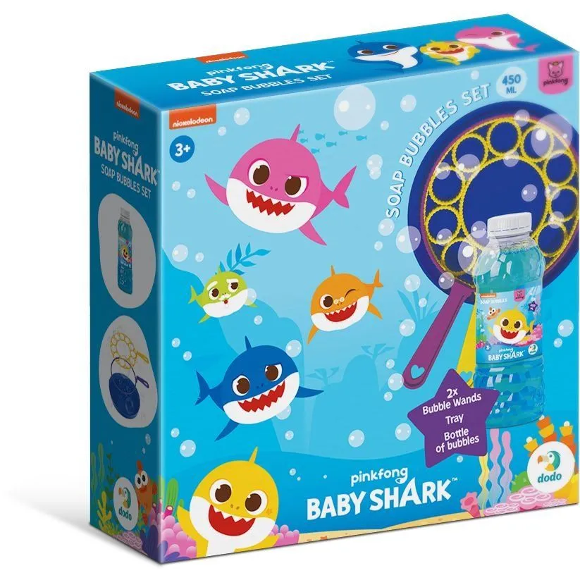 Sport DODO Набір мильних бульбашок Baby Shark 450 мл