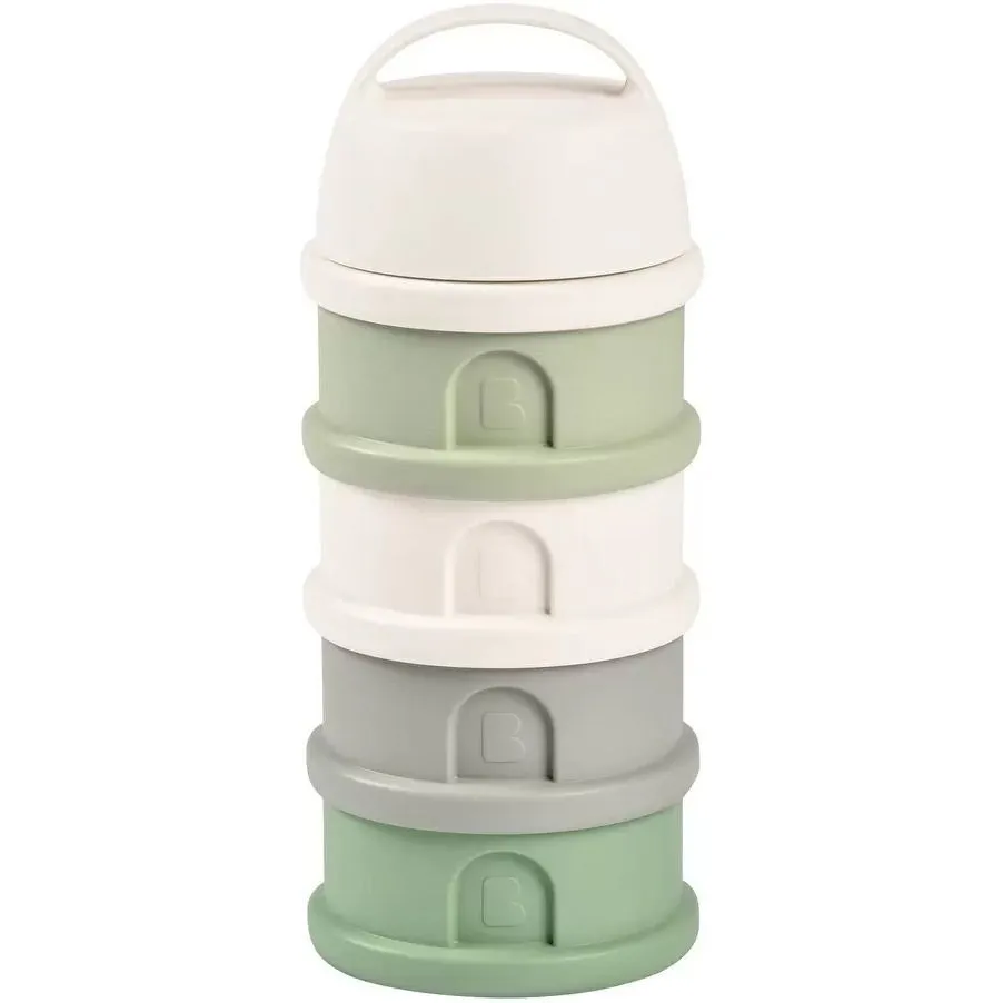 Контейнер для зберігання сухих сумішей на 4 відсіки Beaba - оливковий