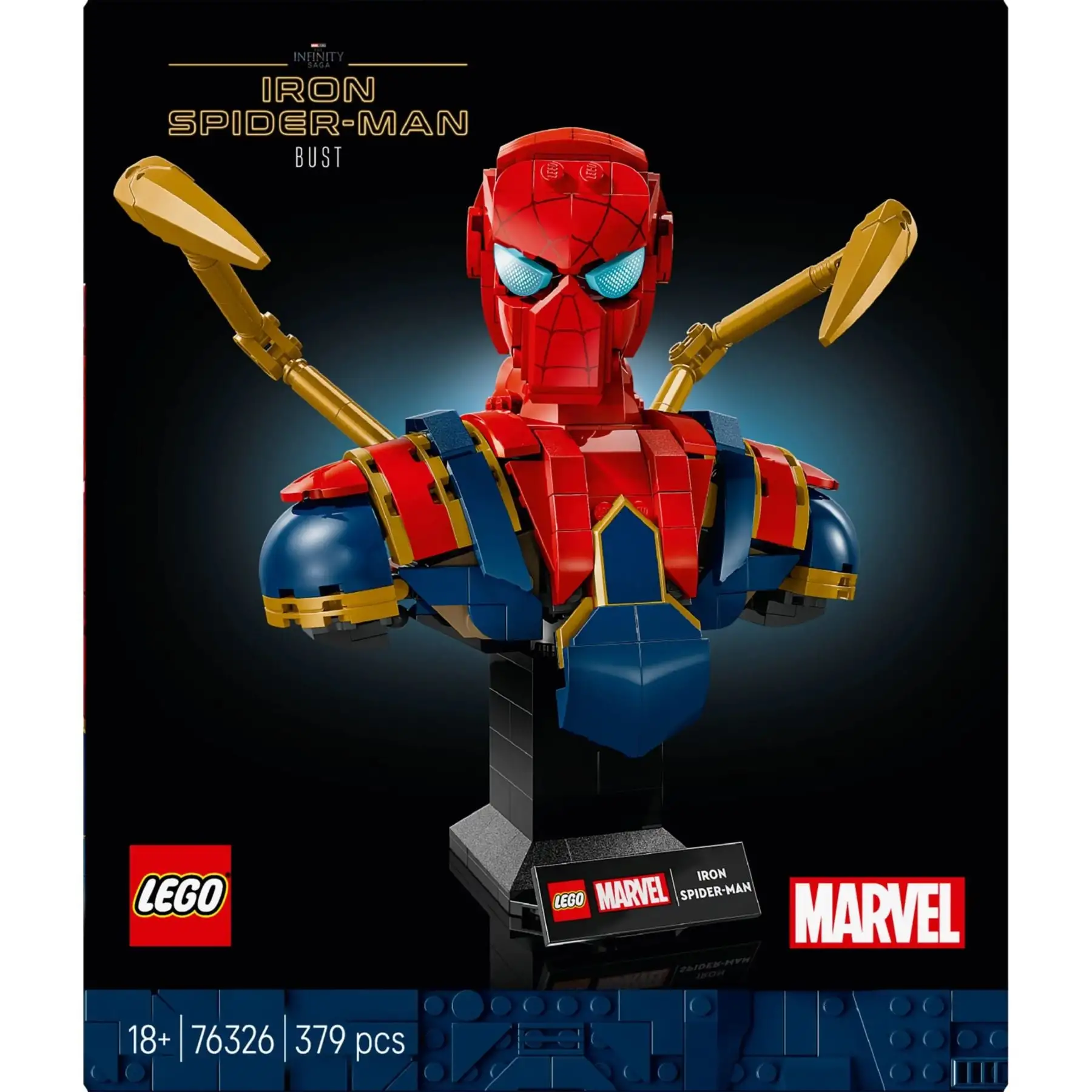 Конструктор Погруддя Залізної Людини-Павука LEGO Super Heroes