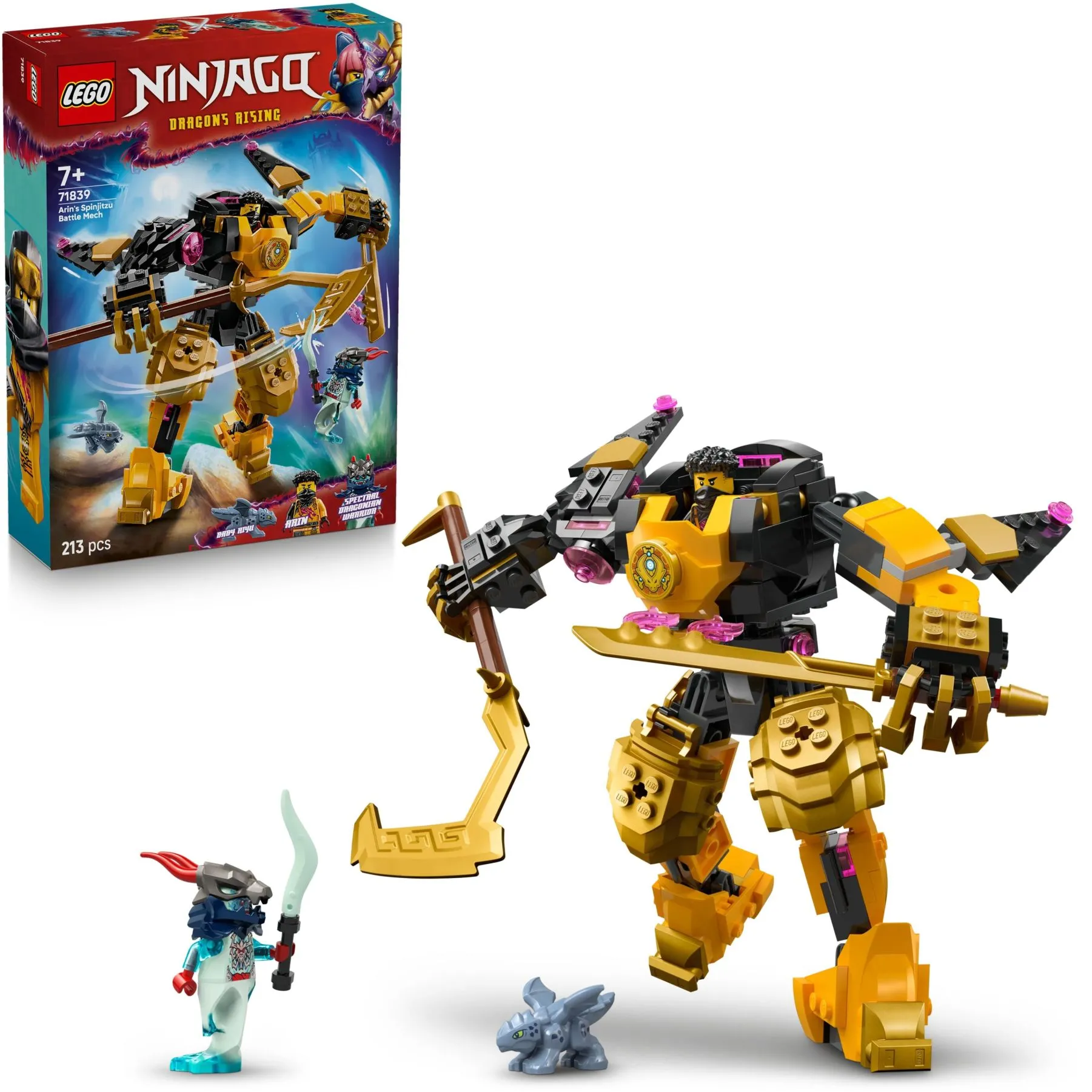 Конструктор Бойовий робот Арін Спін-джитсу LEGO NINJAGO