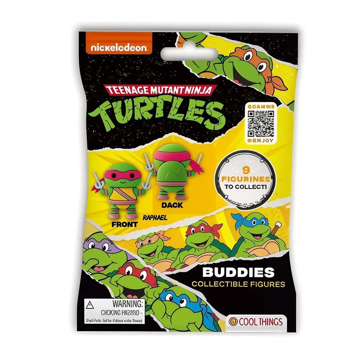 Фігурка-сюрприз COOL THINGS серії "TMNT" - ЧЕРЕПАШКИ-НІНДЗЯ (в ас.)