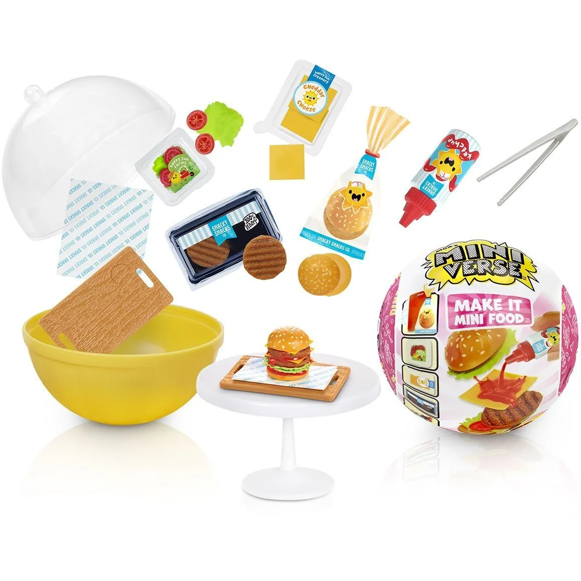 Ігровий набір MINIVERSE серії "Mini Food 3" - СТВОРИ ВЕЧЕРЮ (в асорт., в дисплеї)