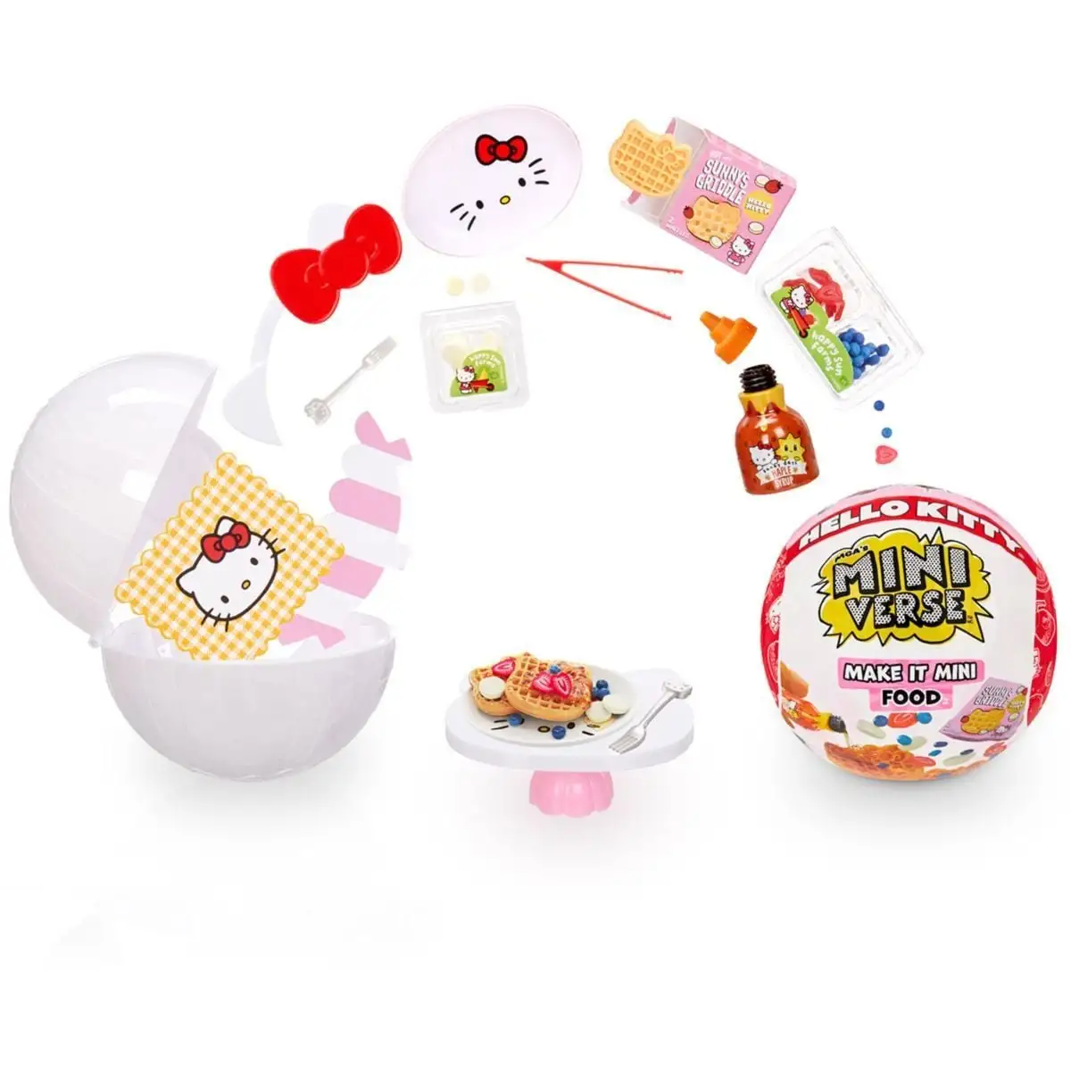 Ігровий набір MINIVERSE серії "Sanrio" S1  СТВОРИ СМАКОЛИКИ В СТИЛІ ХЕЛЛОУ КІТТІ (в асорт, в дисп)