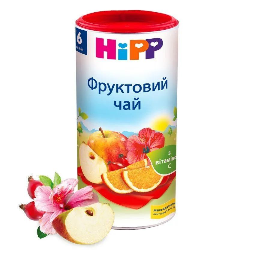 Сухий швидкорозчинний напій &quot;Фруктовий чай&quot; HiPP