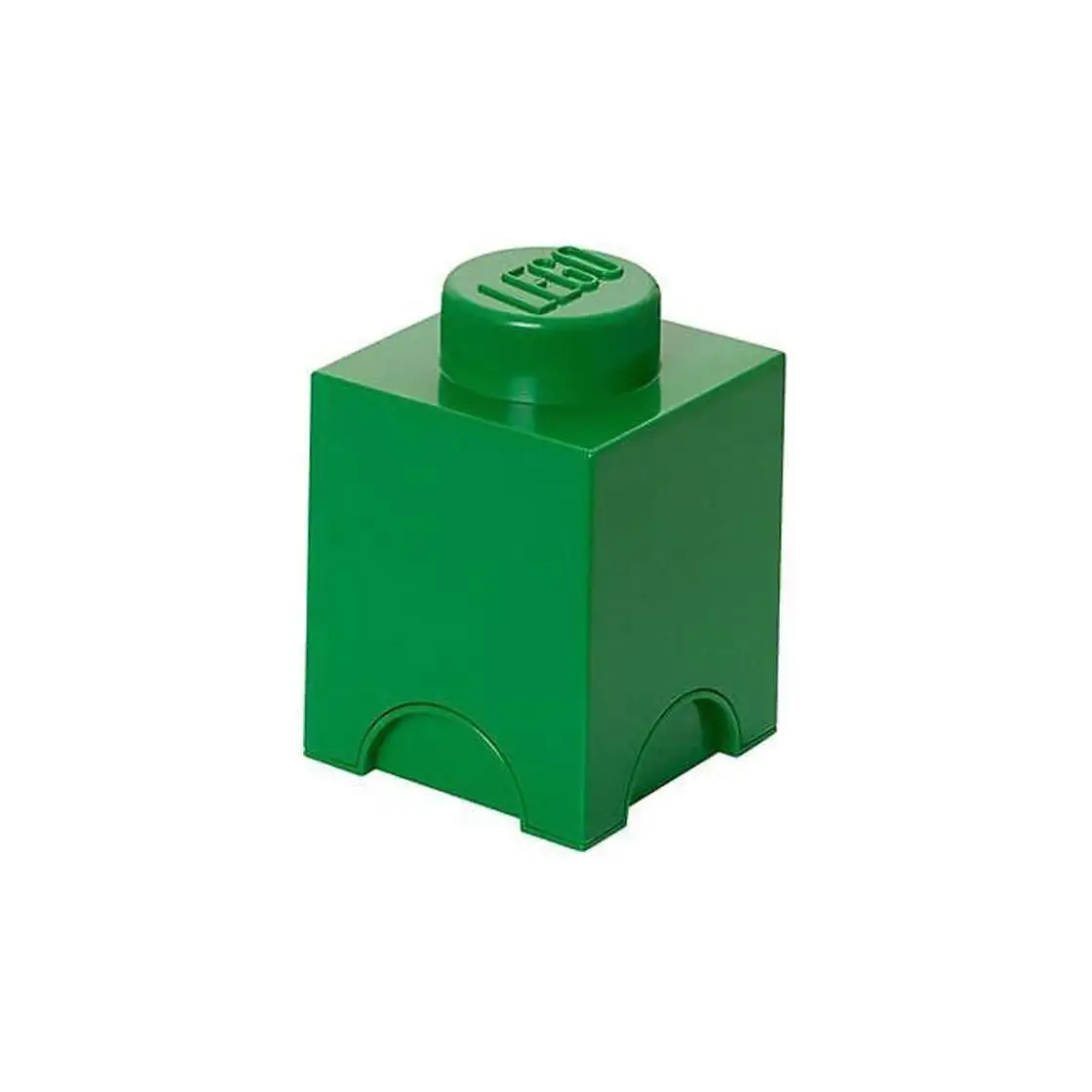 Одноточковий зелений контейнер для зберігання Х1 Lego