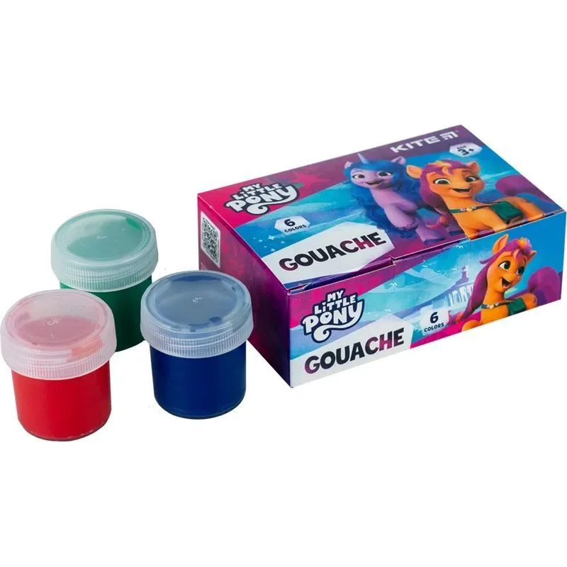 Гуаш, 6 кол., 20 мл LP