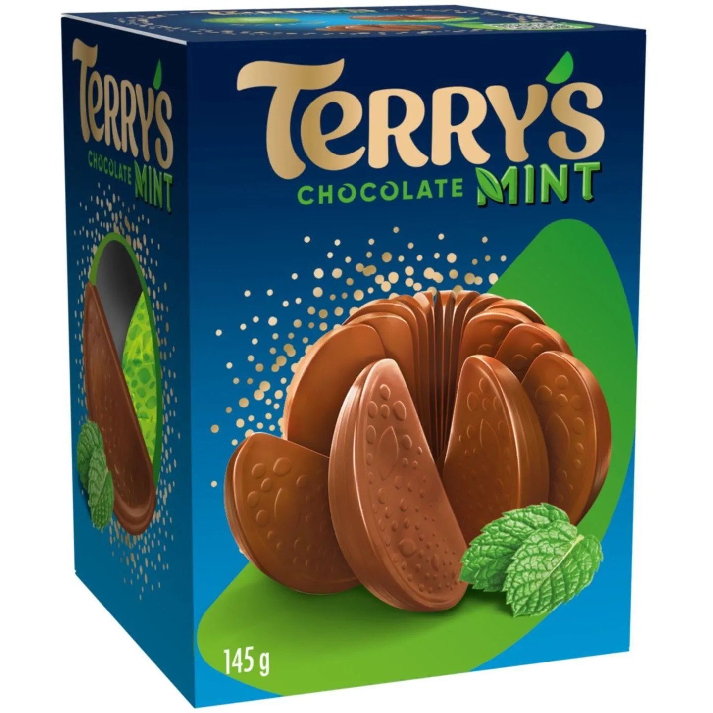 Шоколадний апельсин Terry's Chocolate Mint Milk 145г, 12шт/ящ, шт
