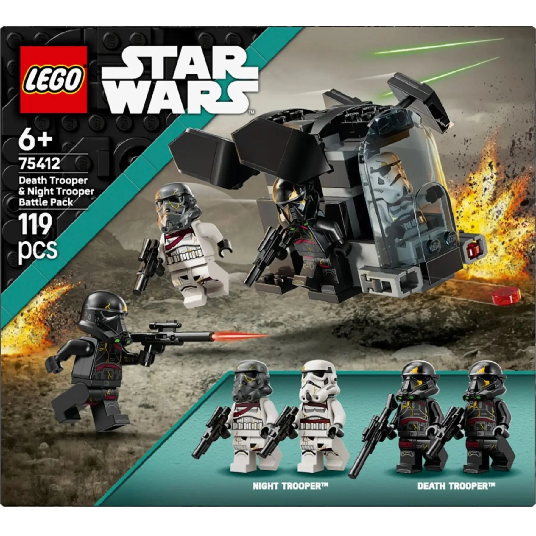 Конструктор Бойовий набір [Боєць смерті і Нічний піхотинецьk LEGO Star Wars