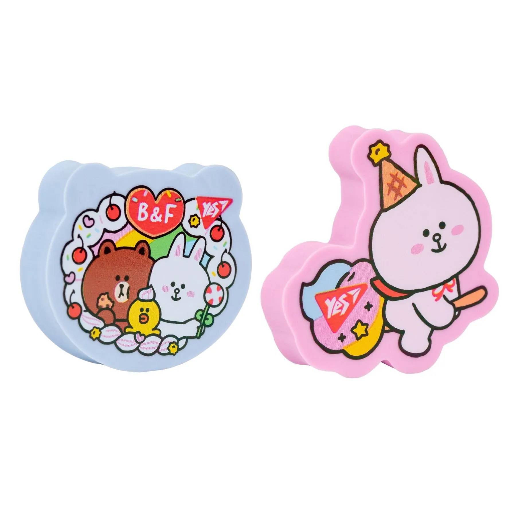 Гумка фігурна YES &quot;Line Friends&quot; 2 диз. мікс