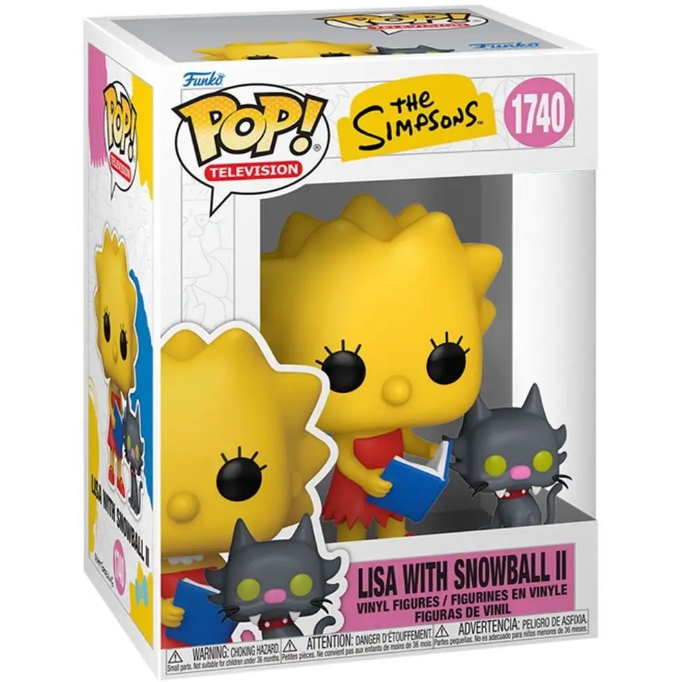Набір фігурок FUNKO POP! серії "Сімпсони S11" - ЛІСА Й МАЛЕНЬКИЙ ПОМІЧНИК САНТИ