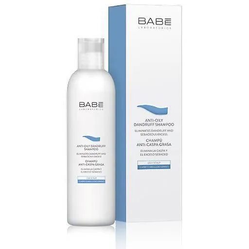 Шампунь проти лупи для жирної шкіри голови &quot;Babe Laboratorios&quot; 250 мл
