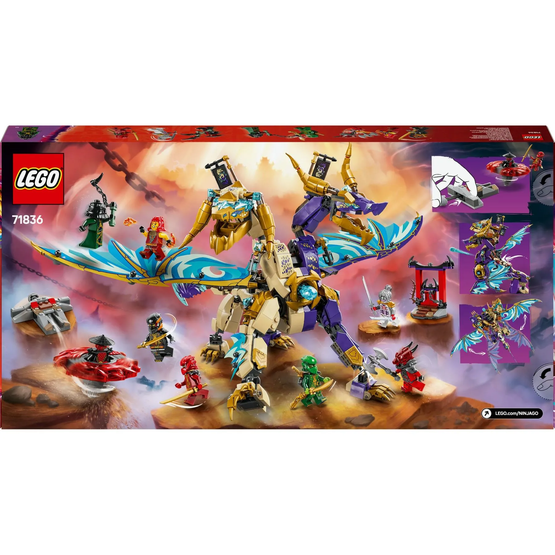 Конструктор Arc Dragon of Focus LEGO NINJAGO