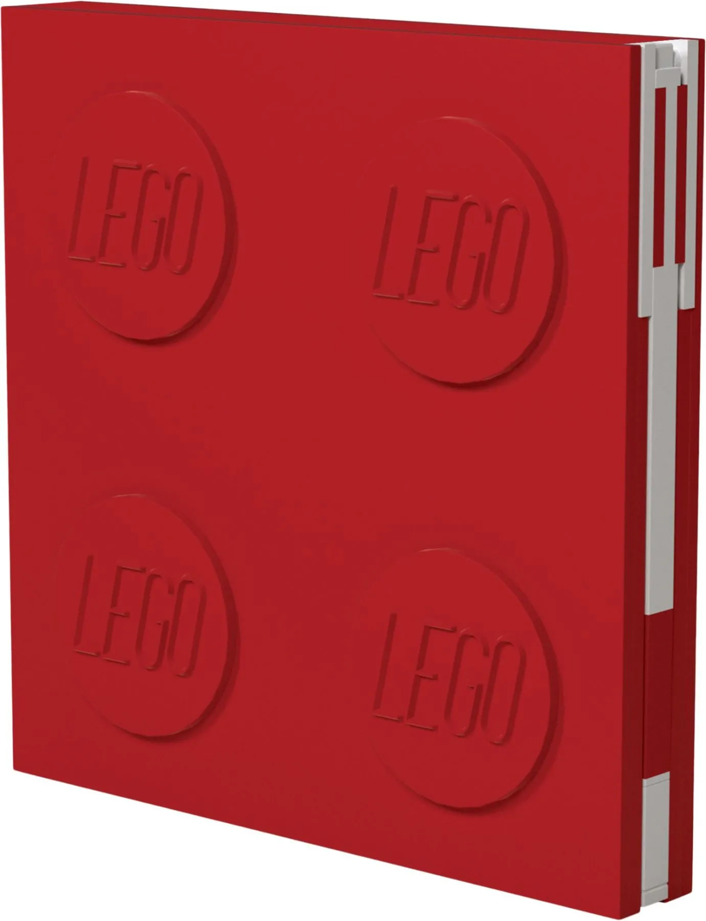 LEGO STATIONERY, блокнот RED з гелевою ручкою