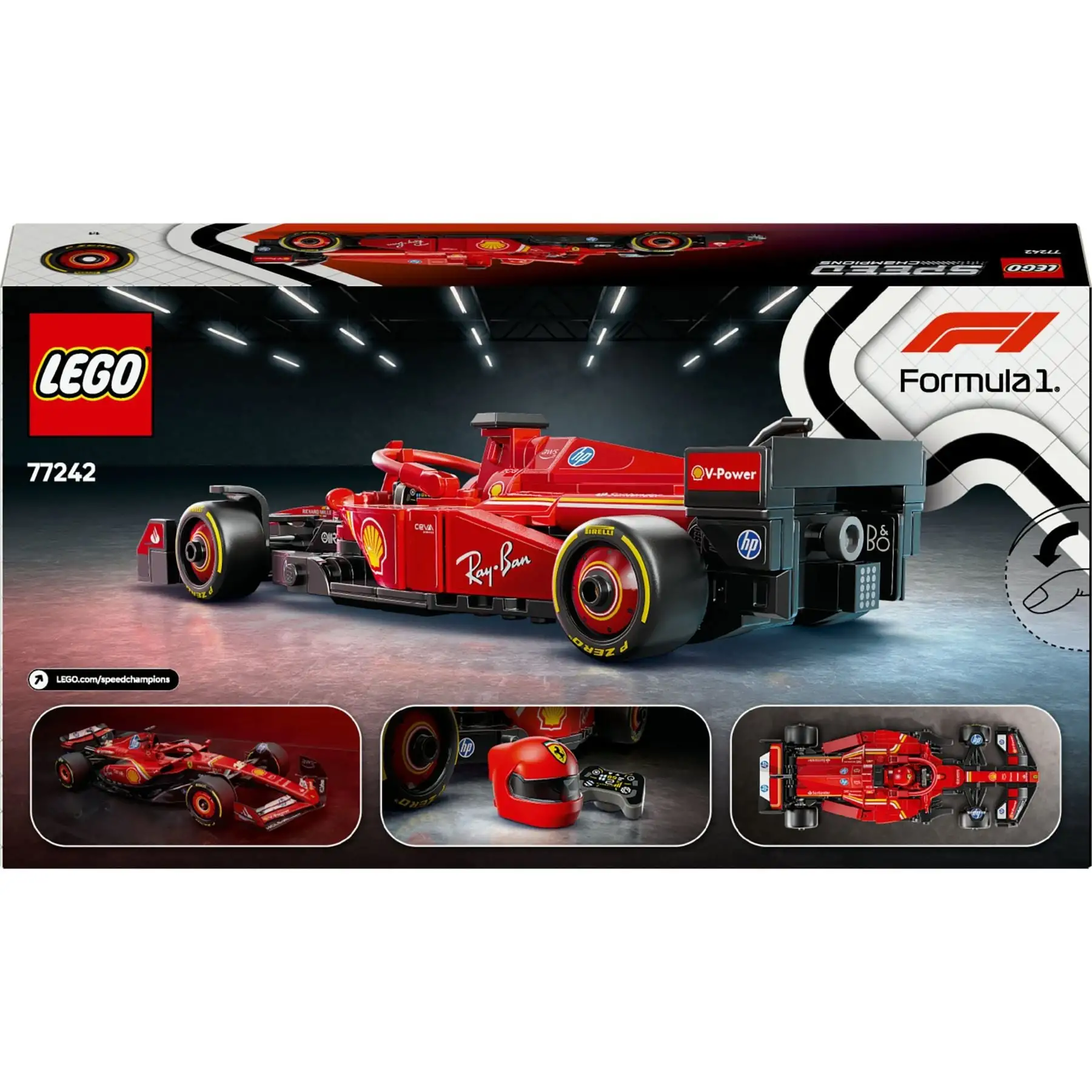 Конструктор Автомобіль для перегонів F1^ Ferrari SF-24 LEGO Speed Champions