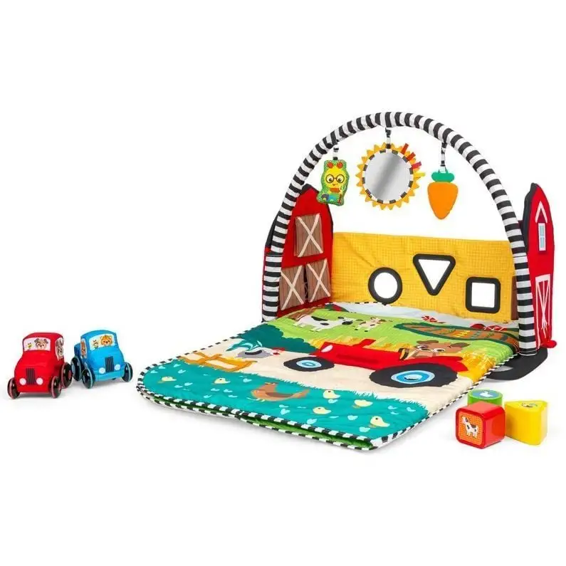 Розвиваючий килимок 4 в 1 Baby Einstein "Busy Barnyard"