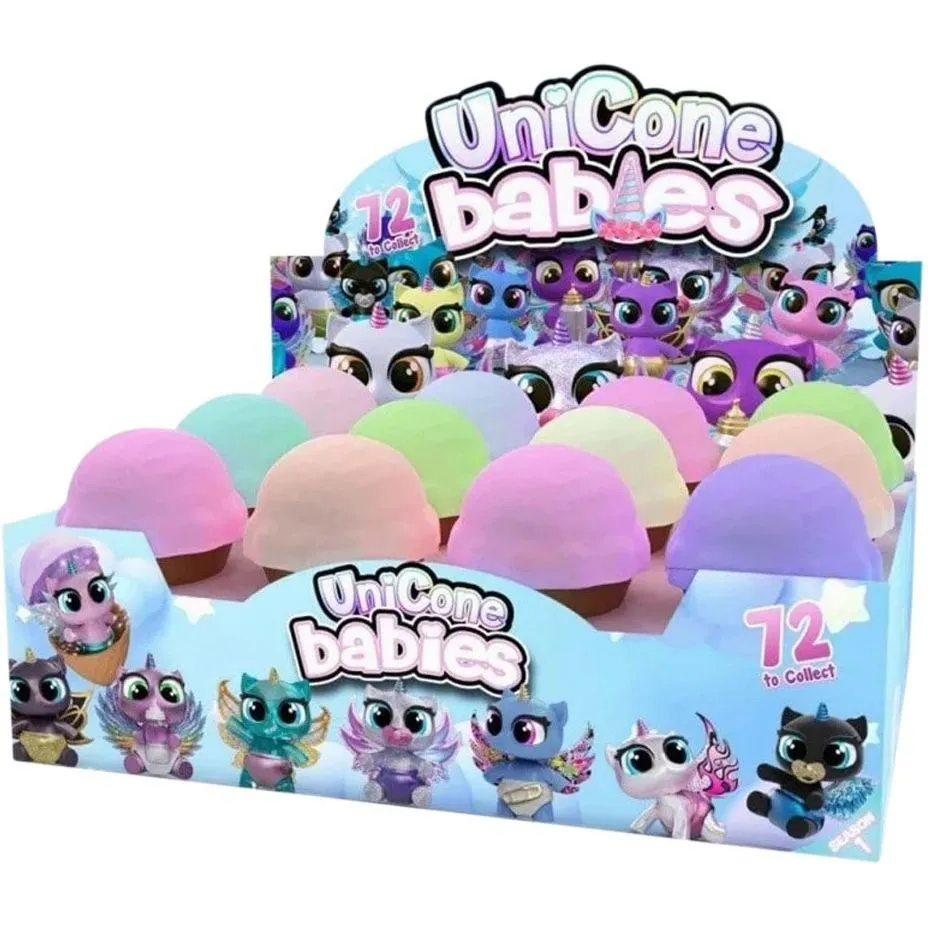 Колекційна фігурка-сюрприз UNICONES [Babiesk у ріжку  ЄДИНОРОЖИК (в диспл.)